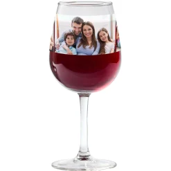 Photo Tile Wine Glass