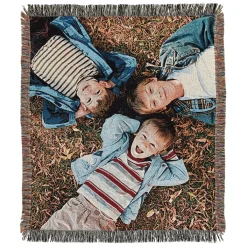 Photo Weave Throw