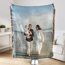 Photo Weave Throw