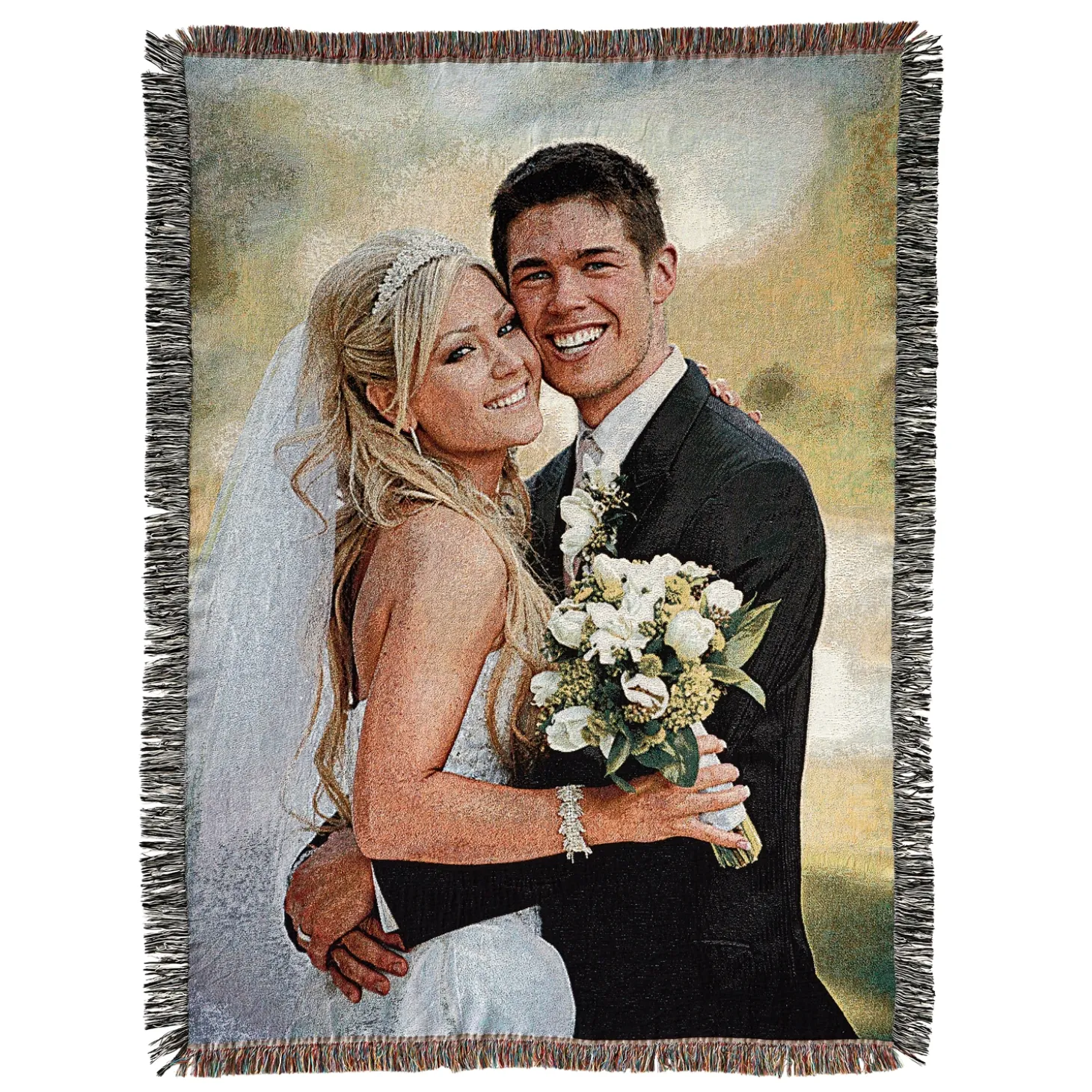Photo Weave Throw