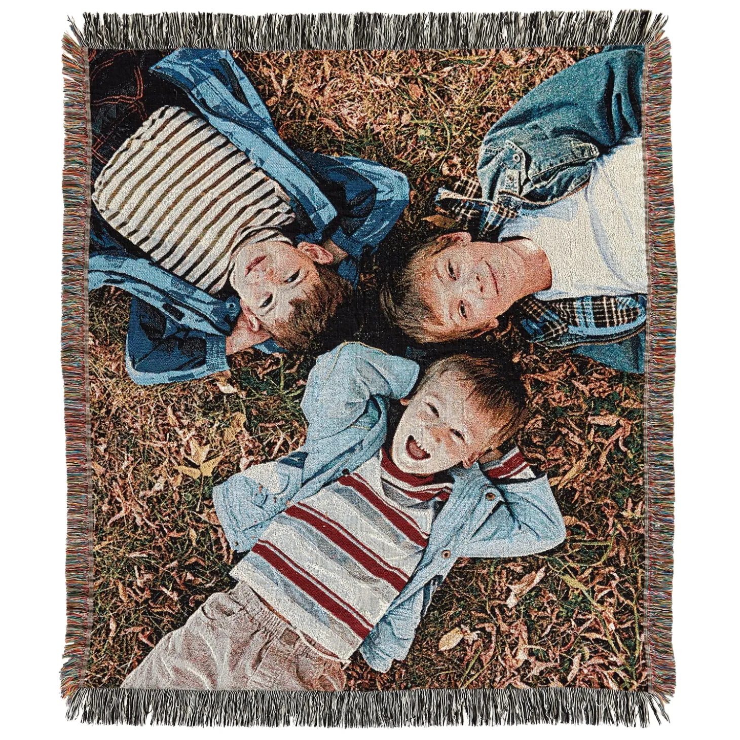 Photo Weave Throw