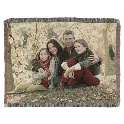 Photo Weave Throw