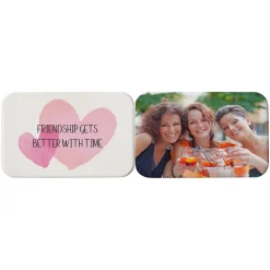 Photo with Message Purse Mirror