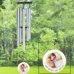 Photo Wreath 30 inch Wind Chime