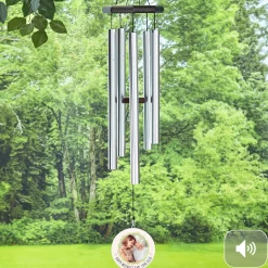 Photo Wreath 30 inch Wind Chime