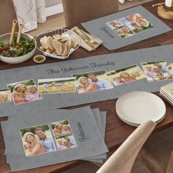 Picture It! Photo Memories Table Runner & Placemats