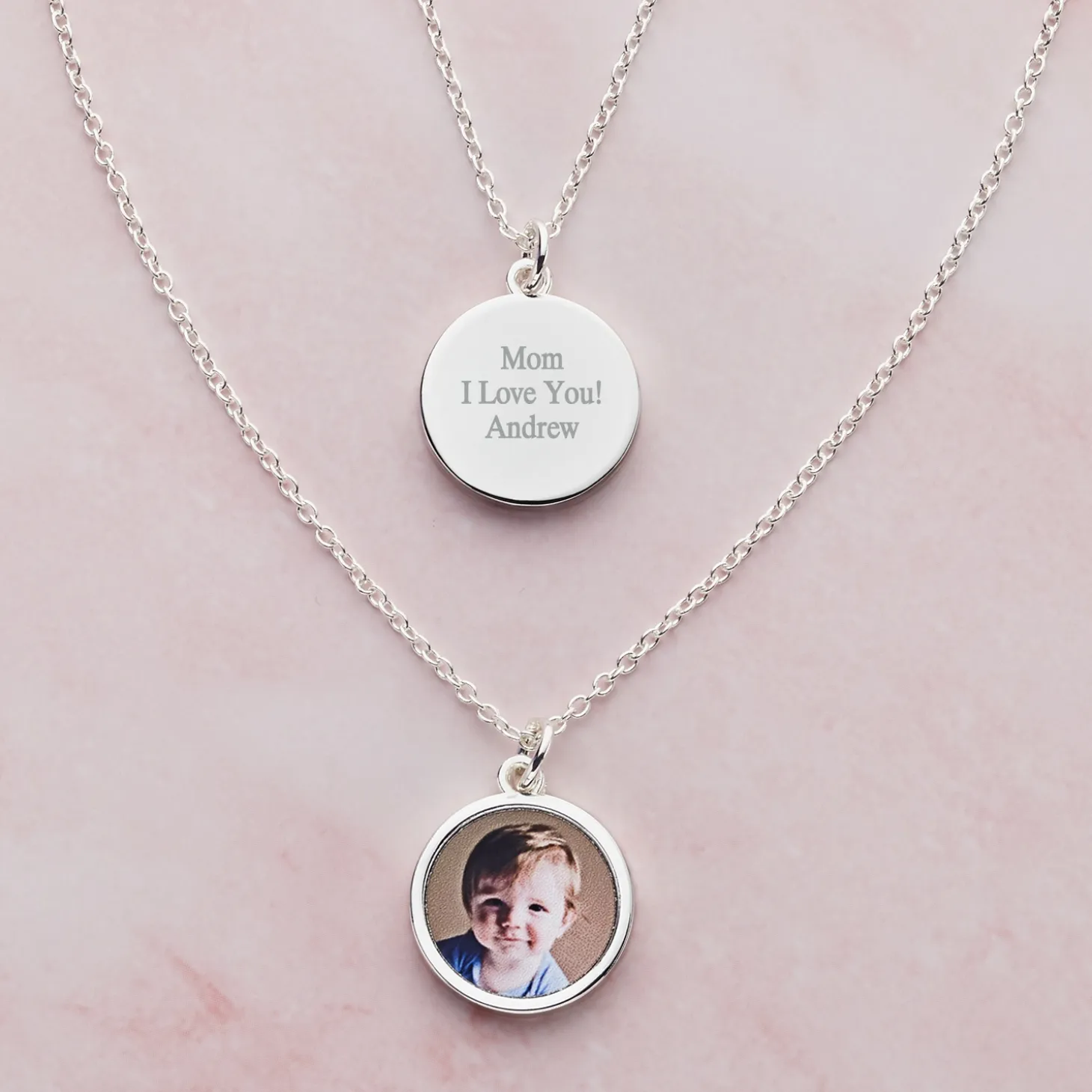 Picture It! Sentiment Photo Charm Necklace