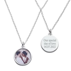 Picture It! Sentiment Photo Charm Necklace