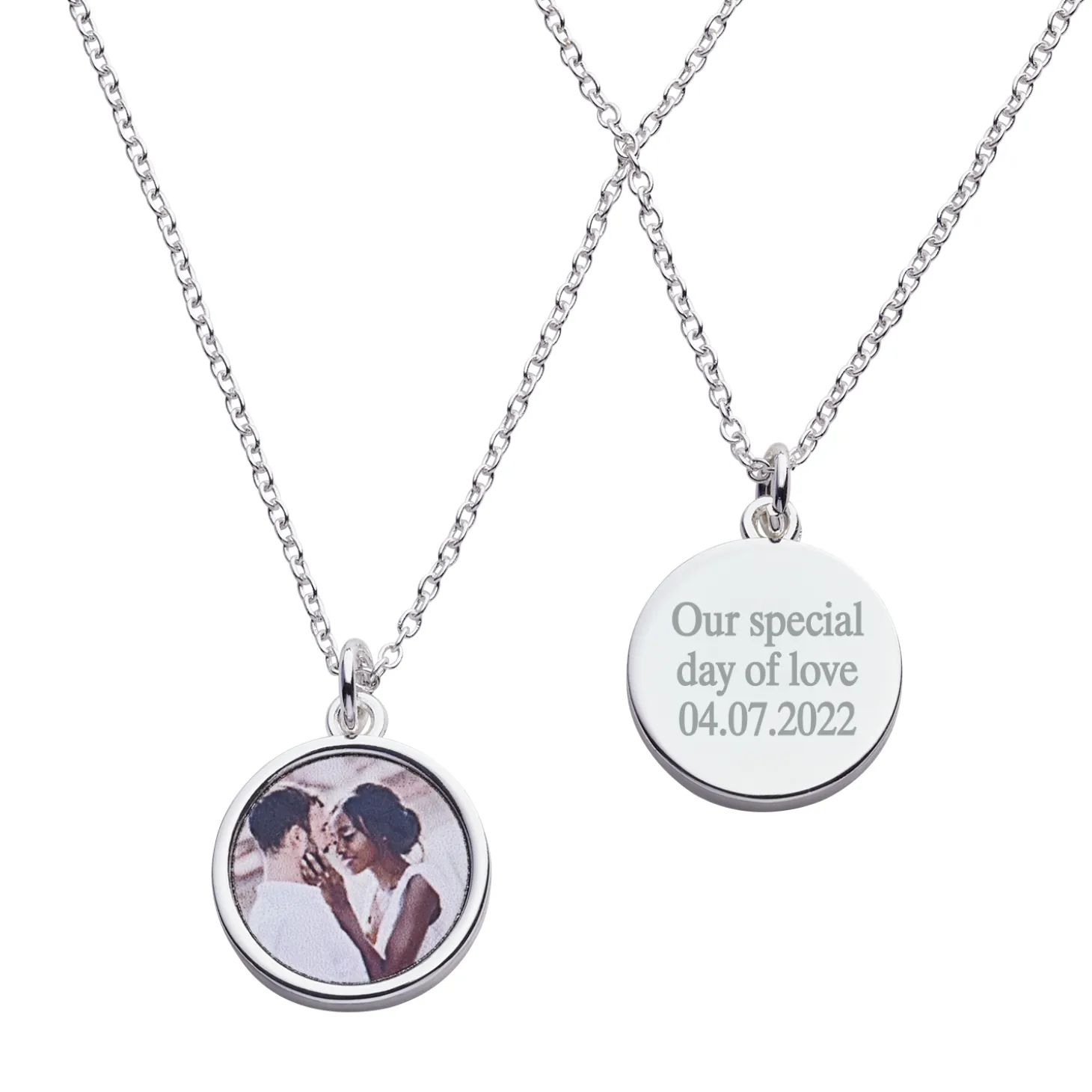 Picture It! Sentiment Photo Charm Necklace