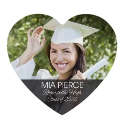 Picture-Perfect Graduation Wood Heart