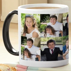 Picture-Perfect Multi Photo Color Changing Mug