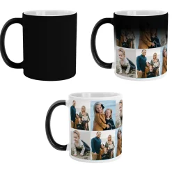 Picture-Perfect Multi Photo Color Changing Mug