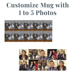 Picture-Perfect Multi Photo Color Changing Mug