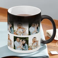 Picture-Perfect Multi Photo Color Changing Mug