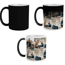 Picture-Perfect Multi Photo Color Changing Mug