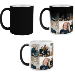 Picture-Perfect Multi Photo Color Changing Mug