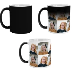 Picture-Perfect Multi Photo Color Changing Mug