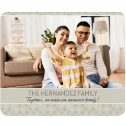 Picture-Perfect Pattern Photo Mouse Pad