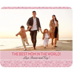 Picture-Perfect Pattern Photo Mouse Pad