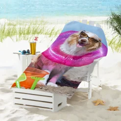 Picture-Perfect Photo Beach Towel