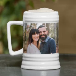 Picture-Perfect Photo Beer Stein