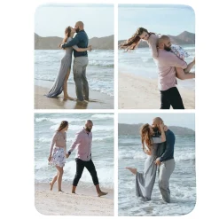 Picture-Perfect Photo Collage Plush Blanket