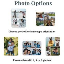Picture-Perfect Photo Collage Plush Blanket