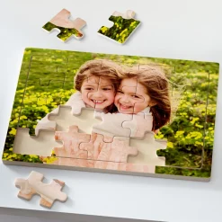 Picture-Perfect Photo Collage Wooden Puzzle