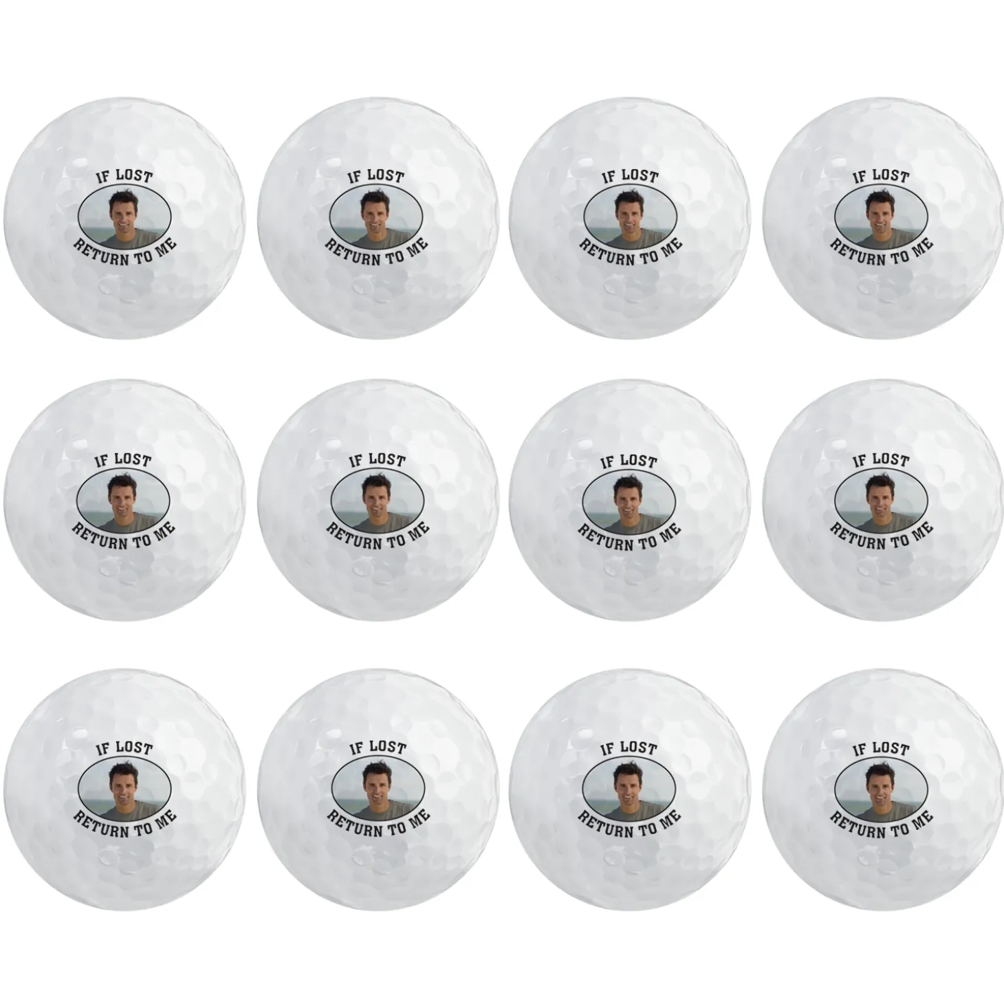Picture-Perfect Photo Golf Ball Sets