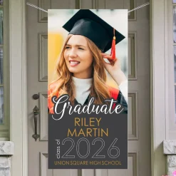 Picture-Perfect Photo Graduation Banner