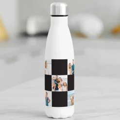 Picture-Perfect Photo Grid 17 oz. Stainless Steel Water Bottle