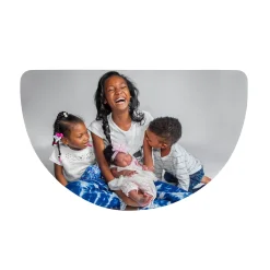 Picture-Perfect Photo Half Round Doormat