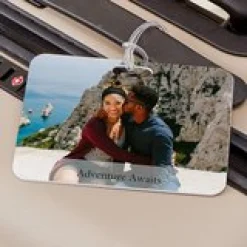Picture-Perfect Photo Luggage Tag