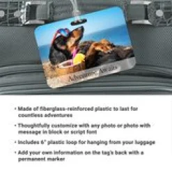 Picture-Perfect Photo Luggage Tag