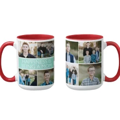 Picture Perfect Photo Message Tile Mug