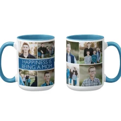 Picture Perfect Photo Message Tile Mug