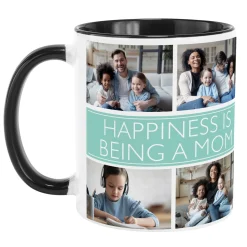 Picture Perfect Photo Message Tile Mug