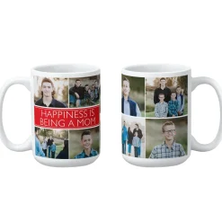 Picture Perfect Photo Message Tile Mug