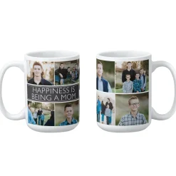 Picture Perfect Photo Message Tile Mug
