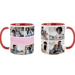 Picture Perfect Photo Message Tile Mug