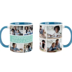 Picture Perfect Photo Message Tile Mug