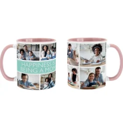 Picture Perfect Photo Message Tile Mug