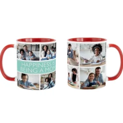 Picture Perfect Photo Message Tile Mug