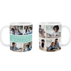 Picture Perfect Photo Message Tile Mug