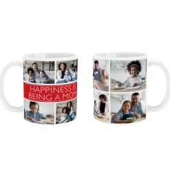 Picture Perfect Photo Message Tile Mug