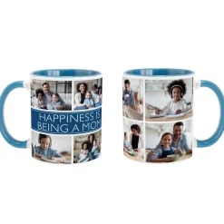 Picture Perfect Photo Message Tile Mug