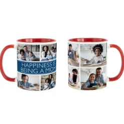 Picture Perfect Photo Message Tile Mug