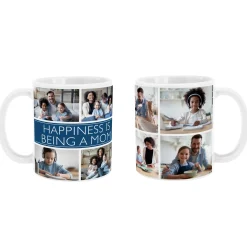Picture Perfect Photo Message Tile Mug
