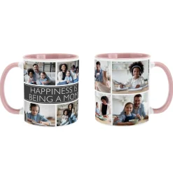 Picture Perfect Photo Message Tile Mug