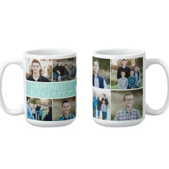 Picture Perfect Photo Message Tile Mug